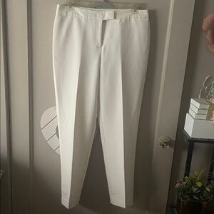 Anne Klein Women's Cream Dress Pants